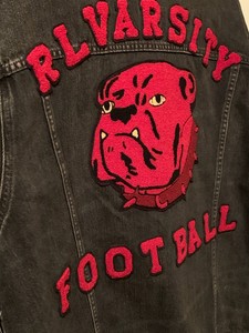 ralph lauren black denim jacket