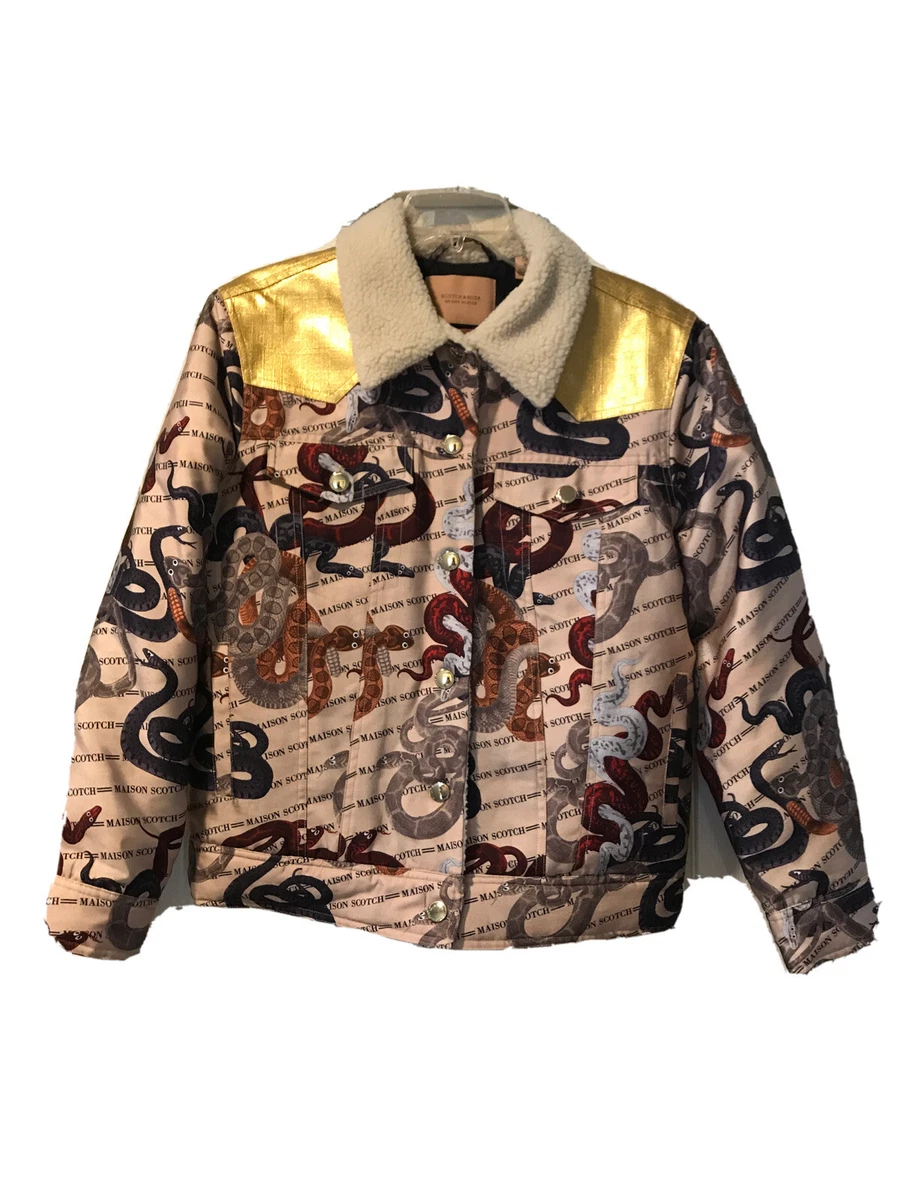 Snake shop bomber jacket