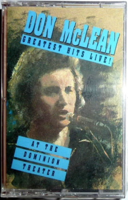 Don McLean - Greatest Hits Live / 2 MC / OVP Sealed / 1990 / USA / Cassette Tape