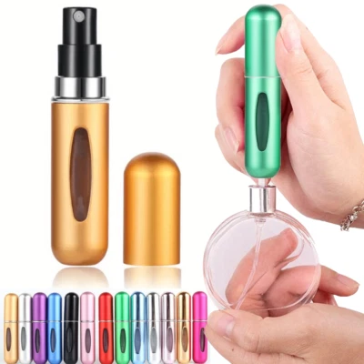 WOWSAVER Perfume Atomiser Travel Refillable Bottle Handbag Portable Spray 5ML