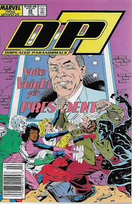 D.P. 7 (Displaced Paranormals) No.28 / 1989 Mark Gruenwald & Paul Ryan