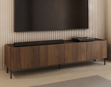TV-Lowboard Plotidi 200 4D mit Metallf&uuml;&szlig;e Sideboard Wohnzimmer Kollektion M24