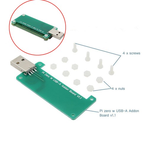 Add-on Board USB-A Connector Transmitter For Raspberry Pi Zero /Zero W Board A - Afbeelding 14 van 14