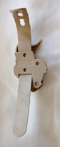 Shrek Wrist Watch TV Donkey Grey Plastic Straps 8" Long Vintage Free Shipping - Picture 3 of 13
