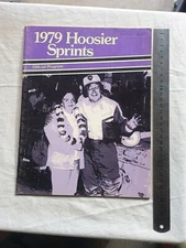 1979 Hoosier Indiana Sprints Speedway Program Sprint Car