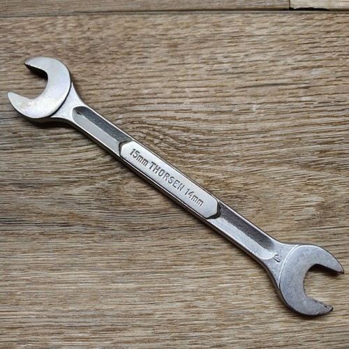 Thorsen Open-End Wrench 14mm, 15mm 24614 Made In USA
