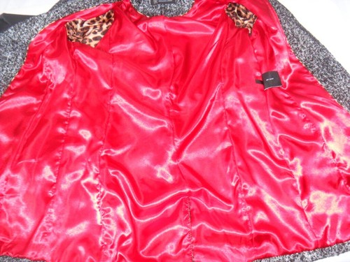 INC International Concept Coat Black White Jacket New M - Picture 7 of 14