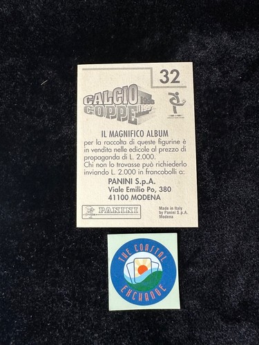 1996-1997 Panini Calcio Coppe | Choose Your Single(s) | #1-144 | #A-R - Bild 57 von 241
