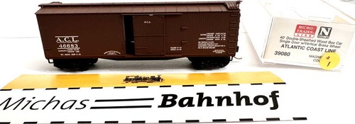 Micro Trains Line 39080 40' Double Wood Box Atlantic Coast Line N 1:160 ¥; å | Zustand: Gebraucht