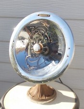 ANCIEN CHAUFFAGE VENTILATEUR CALOR art deco  PIED EN FONTE 