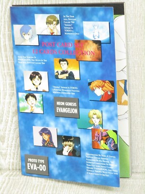 EVANGELION Neo Genesis Postcard Collection Art Illustration Book