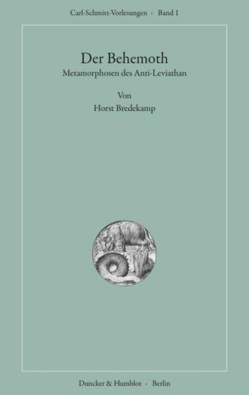 Thumbnail - Der Behemoth Horst Bredekamp 9783428149322