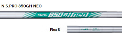 Set De 6 Shafts De Fer Nippon Shaft N.S.Pro 850GH – .355 Tip, Flex R, #5-W (neuf)