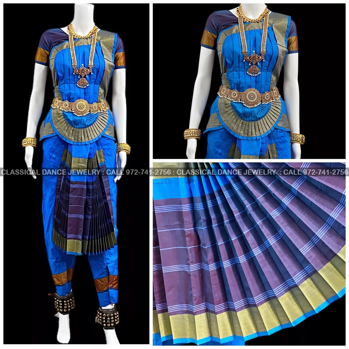 Buy Readymade Kuchipudi Dance Dresses for all ages online in USA –  Classical Dance Jewelry