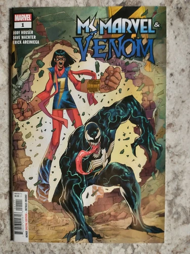 Ms Marvel & Venom #1 1st Print NM- Marvel Comics 2023 Houser