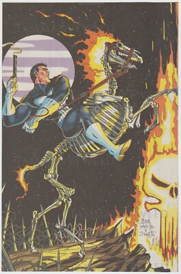 The Punisher - Mark Pacella & J. Beatty Vintage 90s Marvel Mini
