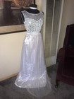 Formal Wedding, Party, Ball, Prom Long Tulle Sequins Cocktail Dress. Lt Mint M
