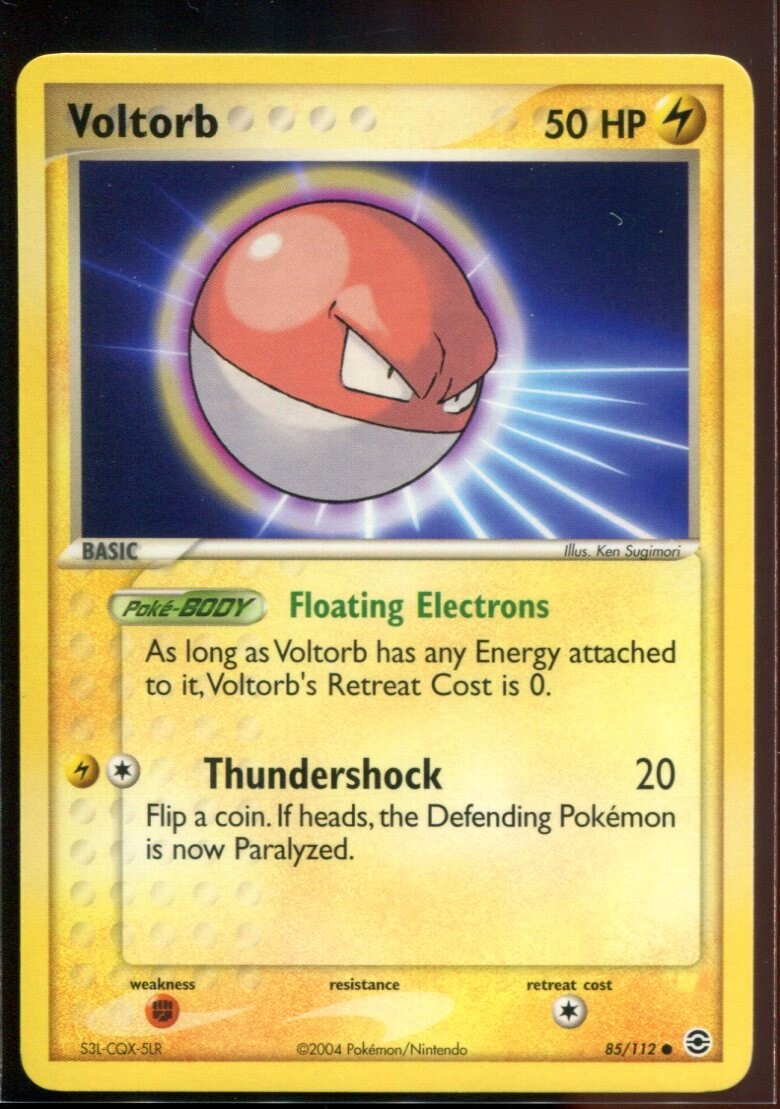 Voltorb - ex FireRed & LeafGreen 85/112 2004 NM Pokemon