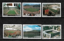 Ghana 1997 - World Cup Soccer - Set of 6 Stamps - Scott #1966-71 - MNH