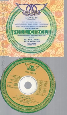 CD--AEROSMITH--LOVE IS --FULL CIRCLE--PROMO