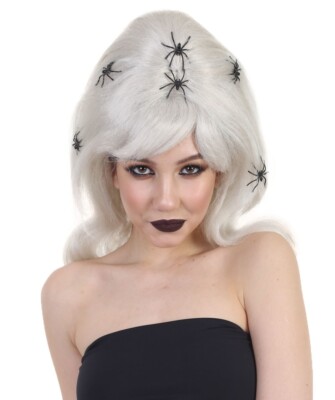 Spinne Hexe Damen Perücke, Horror Geist Party Halloween Perücke, HW-133A