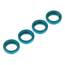 NEW STRC Alum Shock Collar w/O-Ring 4 BL Yeti/Wraith/EXO FREE US SHIP