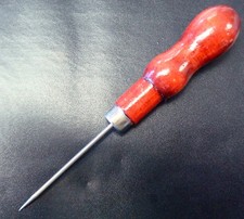Beading awl 5" leather punching pin pushing sewing jewelers hand tools 1pc t038
