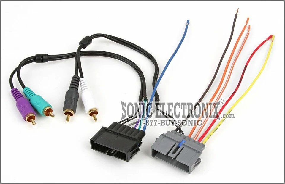 Arnés de integración amplificador de bajo nivel Metra 70-1818 para Chrysler seleccionado Foto 2 de 3