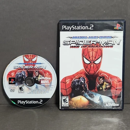 Spider Man Web of Shadows PlayStation 2 PS2 Refurbished