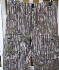 Vintage Hunting Pants Union Made USA Realtree Camo Cargo Mens XL