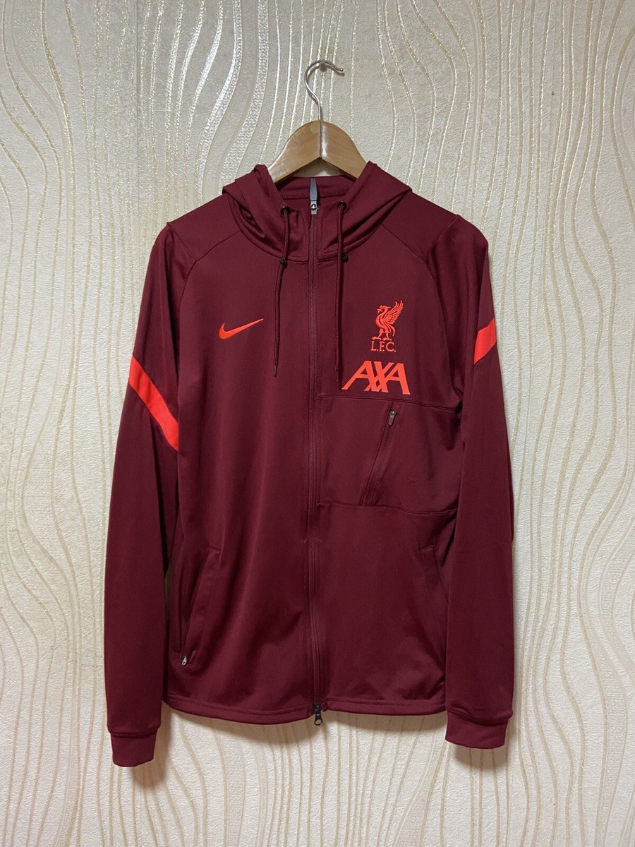 LIVERPOOL 2021 2022 FOOTBAL SOCCER HOODED JACKET NIKE DB0252-678 sz M MEN