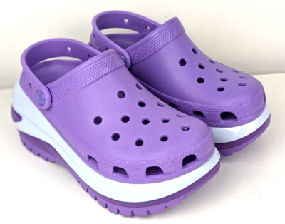 Women 7 Men 5 - CROCS Classic Mega Crush Clog Platform - Galaxy | eBay