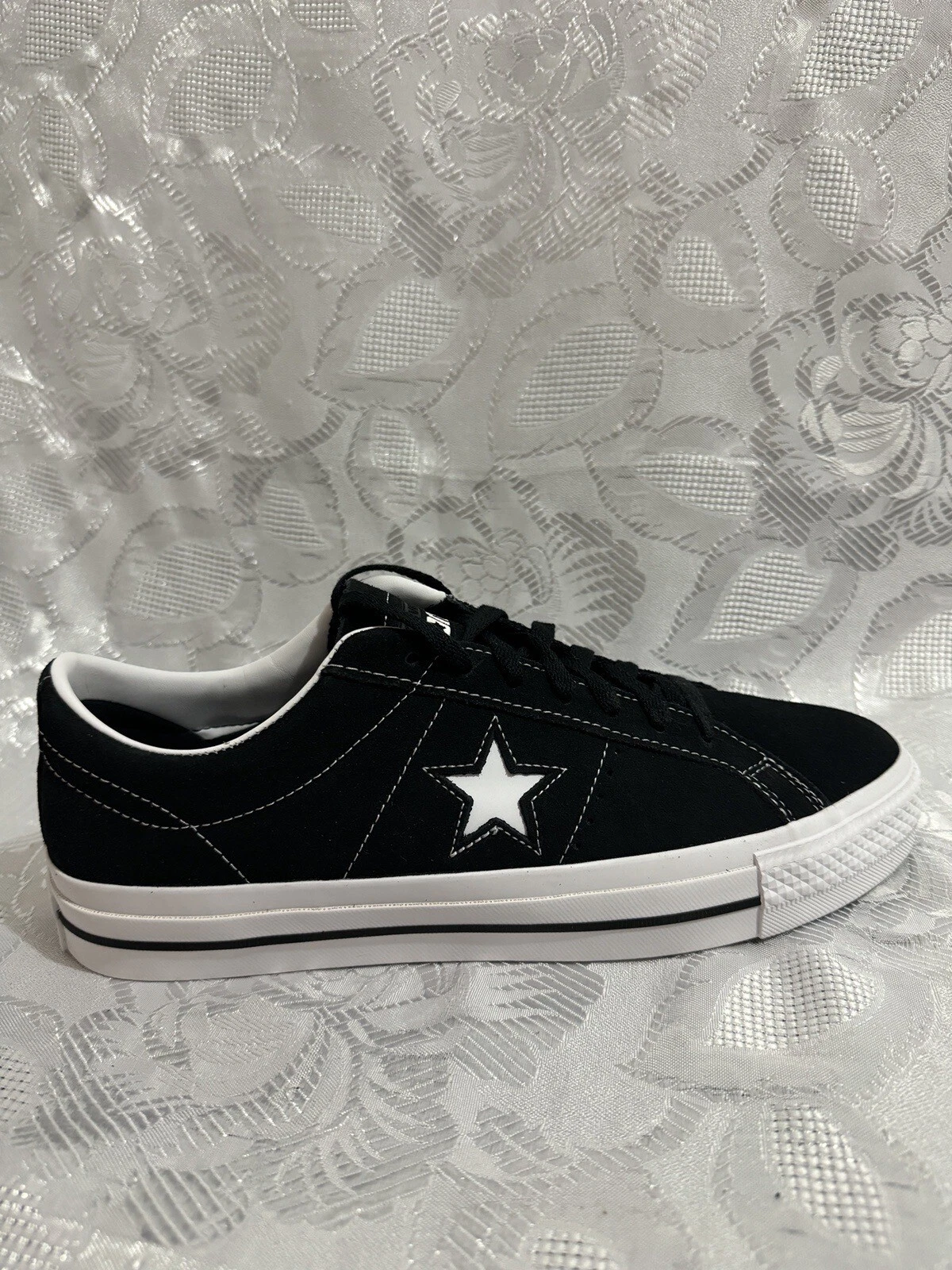 CONVERSE ONE STAR PRO OX TAGLIA 11 OXFORD NERO BIANCO 171327C MANDRINO TAYLOR 70 BASSO