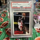 Michael Jordan 1993-94 Fleer Basketball Card #28 PSA 9 (B005)