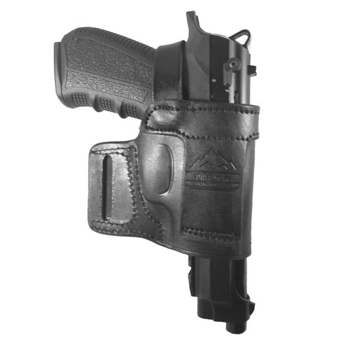 Fast Draw Outside The Waist Band OWB Carry Handmade Leather Gun Holster - Picture 36 of 72