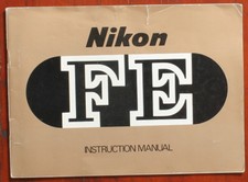 NIKON FE INSTRUCTION BOOK, 46 PAGES/157170