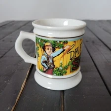 D.M. Ferry & Co. The Corner Store Vintage Porcelain Mug Coffee Cup Collectors