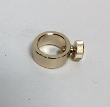 ONE Frontgate Shower Butler REPLACEMENT Tension Pole Mount RING knob Gold