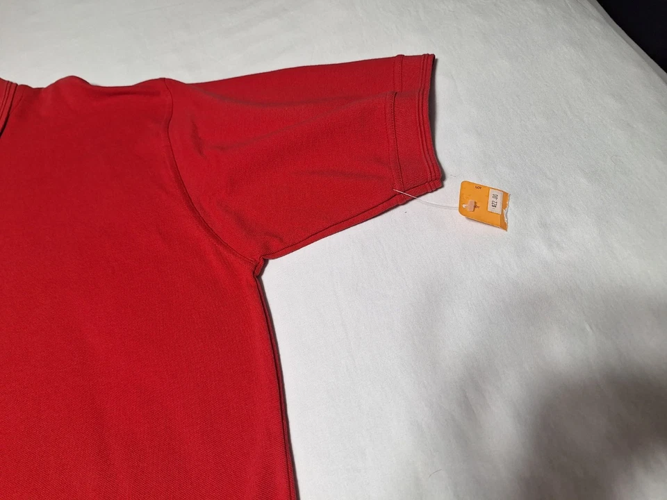 Polo Symbol 2XL XXL rojo manga corta para hombre Foto 2 de 4