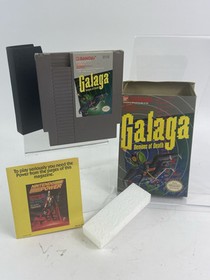 Nintendo NES Galaga Demons of Death completo di scatola originale ottimo!