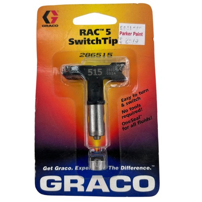#ad Graco Rac 5 Switch Tip 286515 Reversible Spray Tip 515 B16D $25.99