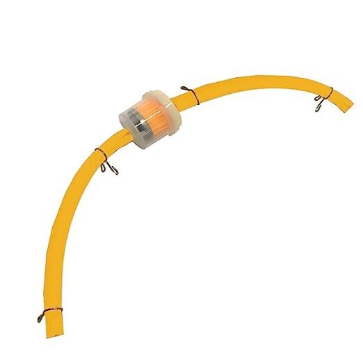 Due set universali di filtri carburante con guarnizioni e connettori