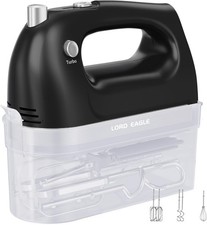 Lord Eagle Hand Mixer Electric Whisk, 400W Power Handheld Mixer for Baking Cake