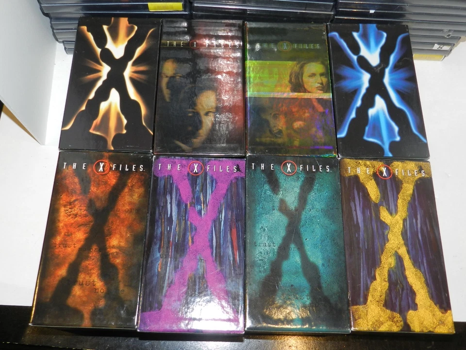 X-Files VHS 24 Tape Lot 8 BOXED SETS w/ Sleeves "NOT" Rentals MINT 1 OWNER - Image 2 of 2