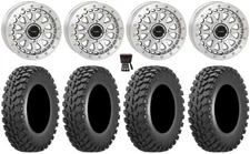 System 3 SB-6 Bdlk 15"Wheels Mh (6+1) 32"Cross Trail Tires Yamaha Wolverine RMAX