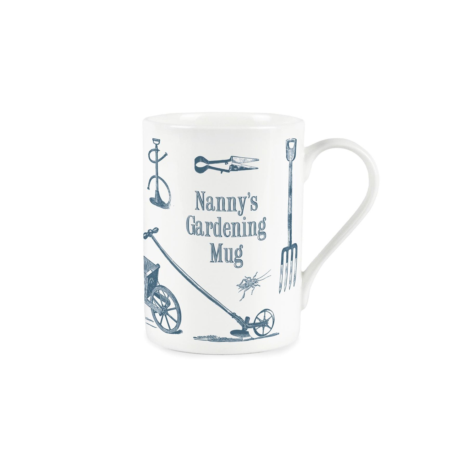 Nannys Gardening Mug - Vintage Bone China Tea/Coffee Cup Gift