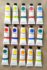 LOT OF 15 - Gamblin Artist's Oil Color Paint 37ml - NEW! - Cadmium, High Series