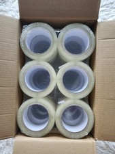 6 Pack Acrylic Adhesive Packing Tape 48mmx100m