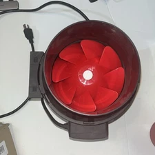 VIVOSUN 6" 390CFM Inline Duct Fan Speed Control Ventilation HVAC Exhaust Blower