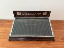 WAHL EVERSHARP PEN PENCIL DISPLAY CASE RARE VINTAGE MADE IN USA!!!!!